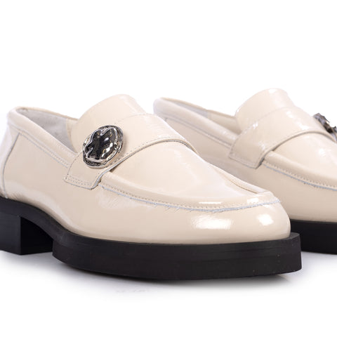 Camden Dome Loafer - Off White