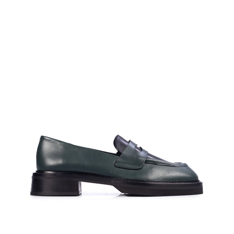 Manzo Loafer - Forest/Black