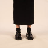 Camden Stud Loafer - Black Patent