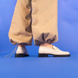 Camden Stud Loafer - Cream