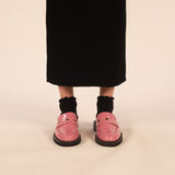 Camden Stud Loafer - Pink Patent
