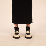 Manzo Loafer - Cream/Black