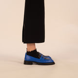 Manzo Loafer - Ultramarine/Black