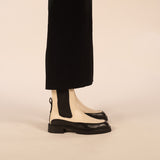 Muswell Chelsea Boot - Cream