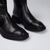 Penelope - Black Croc