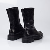 Penelope - Black Croc