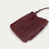 Mr Cinch Pouch - Claret Pleated