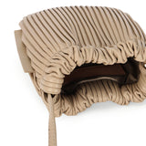 Mr Cinch Pouch Pleated - Porcini