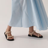 Elke Braided Sandal - Cream