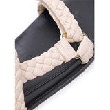 Elke Braided Sandal - Cream