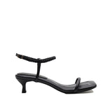 Padded Kitten Heel - Black