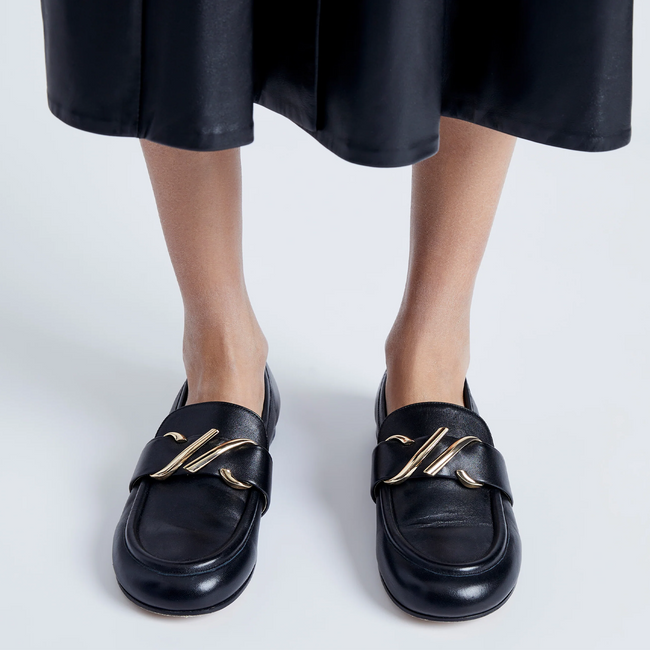 Monogram Loafer Black Head Over Heels NZ