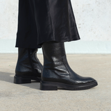 Penelope - Black Croc