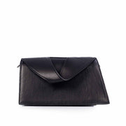 Elena Asymmetric Mini Bag - Black