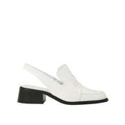 Penny Slingback - White