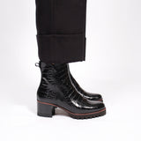 Isla - Black Croc