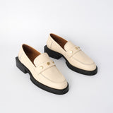 Camden Stud Loafer - Cream
