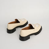Manzo Loafer - Cream/White