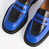 Manzo Loafer - Ultramarine/Black