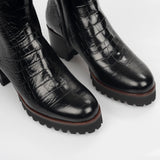 Isla - Black Croc