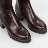 Isla - Brown Croc