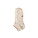 Organic Cotton Ankle Sock - Oat