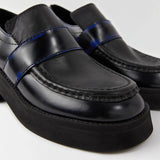Lib Loafers - Black/Blue