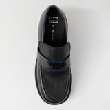 Lib Loafers - Black/Blue