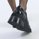 Lib Loafers - Black/Blue