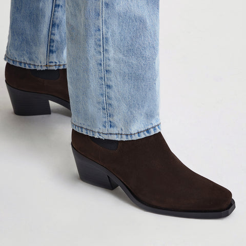 Rider Boot Suede - Soot