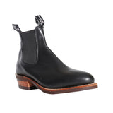 Lady Yearling, Rubber Sole, Natural Edge - Black