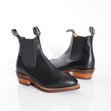 Lady Yearling, Rubber Sole, Natural Edge - Black