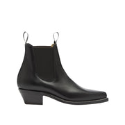 Millicent, Leather Sole - Black